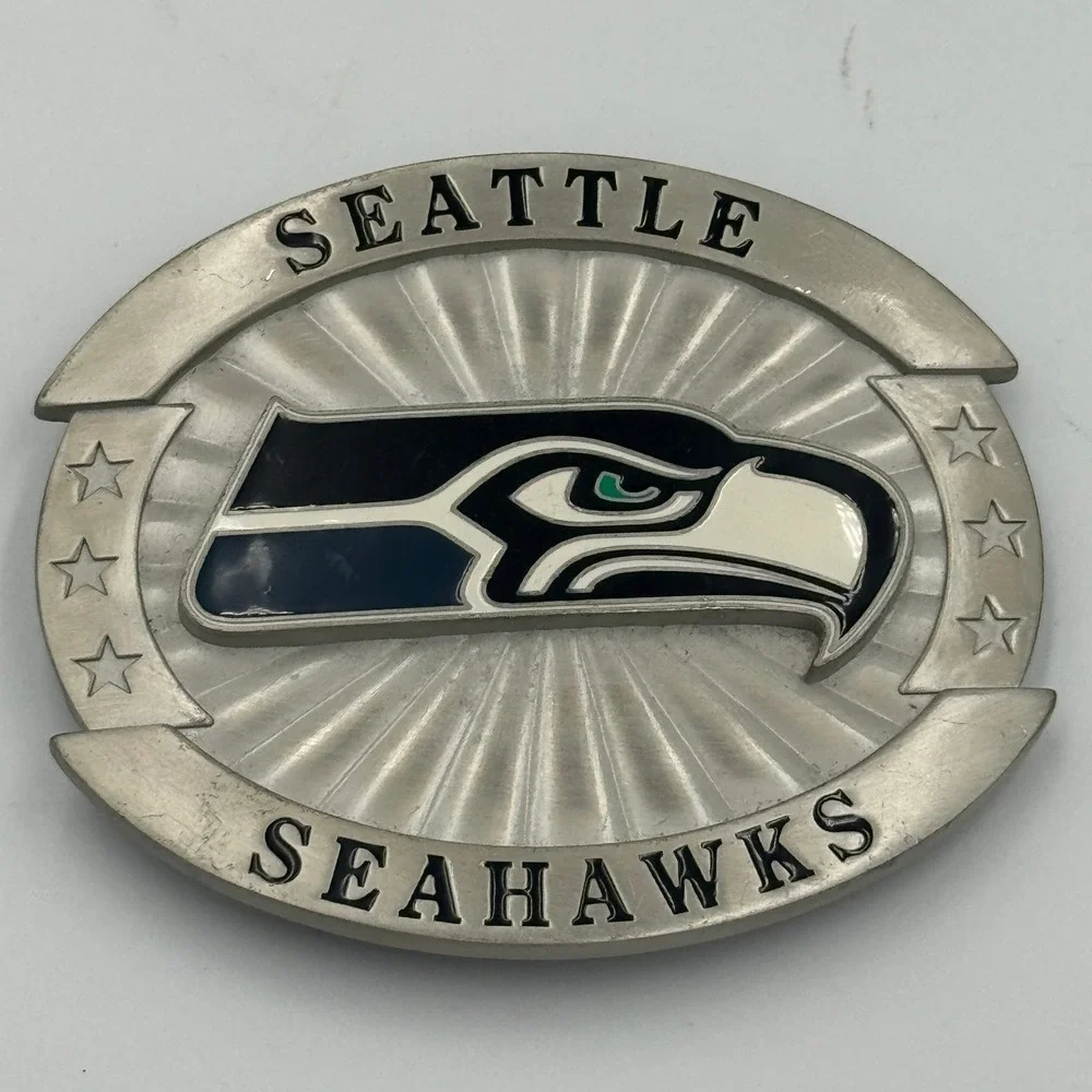 Siskiyou Sports Seattle Seahawks NFL‎ Belt Buckle Vintage 2005 OFB 155